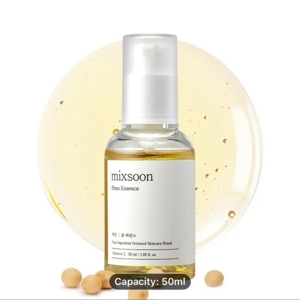 NWT Mixsoon Bean Essence | Korean Skincare | Hydrating & Brightening - 50ml